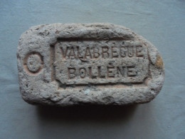 Ancien - Brique érodée Par La Rivière Valabrègue - Bollène - Obj. 'Souvenir De'