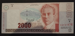 Costa Rica 2000 Colones Year 1997 P265 Serie A UNC - Costa Rica