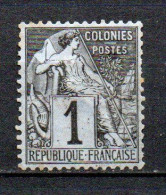 Col41 Colonies Générales N° 46 Neuf (X)  Cote 7,00  € - Alphee Dubois