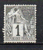 Col41 Colonies Générales N° 46 Neuf (X)  Cote 7,00  € - Alphee Dubois