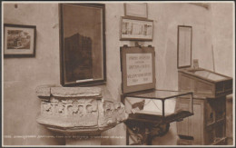 Shakespeare Baptismal Font And Register, Stratford-on-Avon, C.1913 - Judges RP Postcard - Stratford Upon Avon