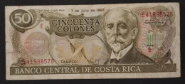 Costa Rica 50 Colones Year 1993 - Costa Rica