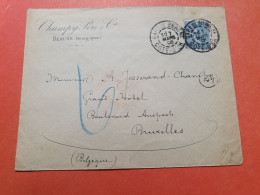 Enveloppe Commerciale De Beaune Pour Bruxelles En 1906 - Réf 3091 - 1877-1920: Semi Modern Period