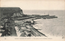 FRANCE - Saint Valéry En Caux - Vue Prise De La Falaise D'amont - Carte Postale Ancienne - Saint Valery En Caux