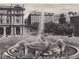 Cartolina Roma - Piazza Repubblica E Fontana Delle Naiadi - Piazze