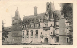 FRANCE - Maintenon - Château - Façade Septentrionale - Carte Postale Ancienne - Maintenon