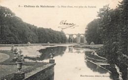 FRANCE - Maintenon - Château - La Pièce D'eau - Vue Prise Du Parterre - Carte Postale Ancienne - Maintenon