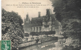 FRANCE - Maintenon - Le Château - Carte Postale Ancienne - Maintenon