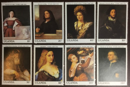 Uganda 1988 Titian Anniversary Paintings MNH - Uganda (1962-...)