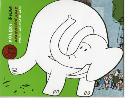 POLAND 2018 POLISH POST OFFICE SPECIAL LIMITED EDITION FOLDER: POLISH ANIMATED FILM MS ELEPHANT CARTOONS FOOTBALL ARTIST - Briefe U. Dokumente