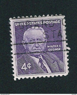 N° 695 Walter George Timbre  Etats-Unis (1960) Oblitéré USA - Usados