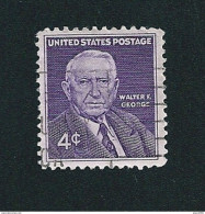 N° 695 Walter George Timbre  Etats-Unis (1960) Oblitéré USA - Usados