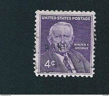 N° 695 Walter George Timbre  Etats-Unis (1960) Oblitéré USA - Usados