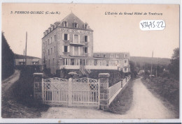 PERROS-GUIREC- L ENTREE DU GRAND-HOTEL DE TRESTRAOU - Perros-Guirec