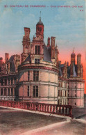 FRANCE - Château De Chambord - Cour Intérieure Côté Sud - ND - Colorisé - Carte Postale Ancienne - Chambord