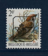 Belgique België, **, Yv Preo  490, Mi 2399xV, Moineau Friquet, - Typografisch 1986-96 (Vogels)