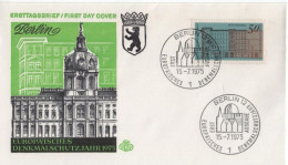 Germany Deutschland 1975 FDC Berlin-Kreuzberg, Europaischer Denkmalschutzjahr, Monument Protection Year, Berlin - 1971-1980