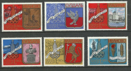 Russie N° 4446 à 4451 Jeux Olympiques De Moscou    Neufs * *    B/TB  Voir Scans Soldé ! ! ! - Ete 1980: Moscou