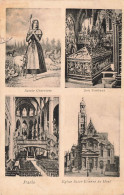 FRANCE - Paris - Sainte Geneviève - Son Tombeau - Eglise Saint Etienne Du Mont - Multivues - Carte Postale Ancienne - Panoramic Views