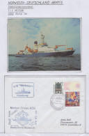 Germany  FS Meteor Reise 56 Cover + Postcard  2002 (GF172A) - Poolshepen & Ijsbrekers