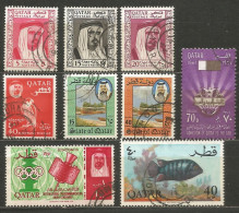 9 Timbres Du Qatar - Qatar