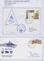 Germany  FS Meteor Reise 59 1  Signature 2 Covers 2003 (GF173A) - Barcos Polares Y Rompehielos