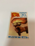 Korea Stamp 1975 MNH Emblem Revolution - Korea (Nord-)