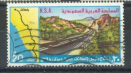 SAUDI ARABIA - 1978, 0PENING OF TAIF-ABHA-JIZAN ROAD STAMP, SG # 1214, USED. - Arabie Saoudite