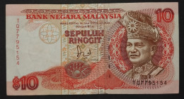 MALAYSIA 10 RINGGIT Year 1989 - Malaysie