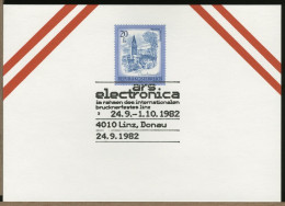 AUSTRIA OSTERREICH  -  LINZ - 1982 - ARS  ELECTRONICA - Lettres & Documents