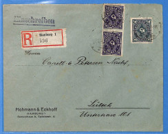 Allemagne Reich 1923 - Lettre Einschreiben De Hamburg - G29154 - Covers & Documents