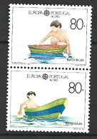 Timbre De Europa Neuf ** Açores N 391 / 392 - 1989