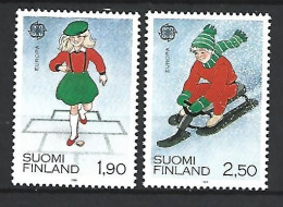 Timbre De Europa Neuf ** Finlande N 1042 / 1043 - 1989