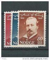 1949 MNH Norwegen, Norway, Norge, Postfris - Nuovi