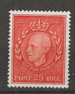 1947 MNH Norway Mi 335 Postfris** - Nuevos