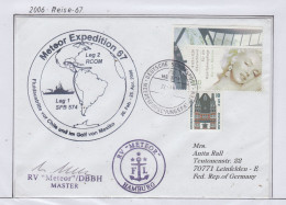 Germany  FS Meteor Reise 67  1  Signature 1 Cover 2006 (GF175A) - Poolshepen & Ijsbrekers