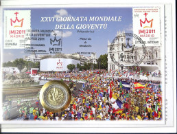 VA20011.2 - NUMISCOVER VATICAN - 2011 - 2€ Comm 26è Journées Mondiales Jeunesse - Vatikan