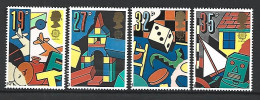 Timbre De Europa Neuf ** Grande-Bretagne N 1380 / 1383 - 1989