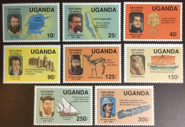 Uganda 1989 Explorers Of Africa MNH - Uganda (1962-...)