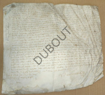 Velzeke/Ruddershove/Zottegem - Manuscript Perkament  1645 (V2972) - Manuscritos