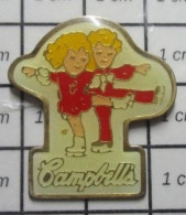 713K  Pin's Pins / Beau Et Rare / SPORTS / PATINAGE ARTISTIQUE CAMPBELL'S - Skating (Figure)