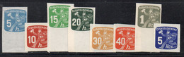 Q221B - CECOSLOVACCHIA 1945, Giornali Fattorino : Serietta Di 9 Valori  *** - Newspaper Stamps