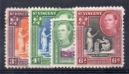 XP3135 - ST VINCENT , Quattro Valori Misti */us - St.Vincent (...-1979)