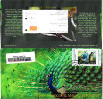 India 2023 India – Mauritius Joint Issue Souvenir Special FIRST DAY COVER FDC Registered Speed Post Postal Used Per Scan - FDC