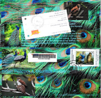 India 2023 India – Mauritius Joint Issue Souvenir Special FIRST DAY COVER FDC Registered Speed Post Postal Used Per Scan - FDC