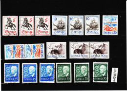 IMGW/101 SCHWEDEN 1967  Michl  590/95  Gestempelt / Entwertet  ZÄHNUNG Und STEMPEL SIEHE ABBILDUNG - Used Stamps