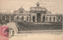 BRUXELLES  GARE DU MIDI      2 SCANS - Cercanías, Ferrocarril