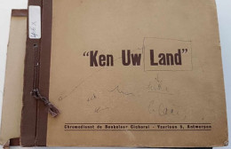 Album De Chromos - Ken Uw Land - Chromodienst De Beukelaar Cichorei - Divers Régions Belges - Album & Cataloghi