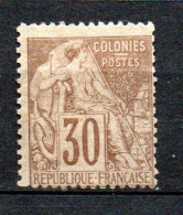 Col41 Colonies Générales N° 55 Neuf X MH Cote 55,00  € - Alphee Dubois