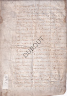 Erpe-Mere: Baronie Van Meire - Manuscript Perkament 1692 (V2974) - Manuscripts